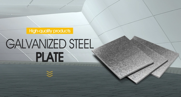 Excellent Performance Hot Dipped Zinc Coated Galvanized Steel Plate