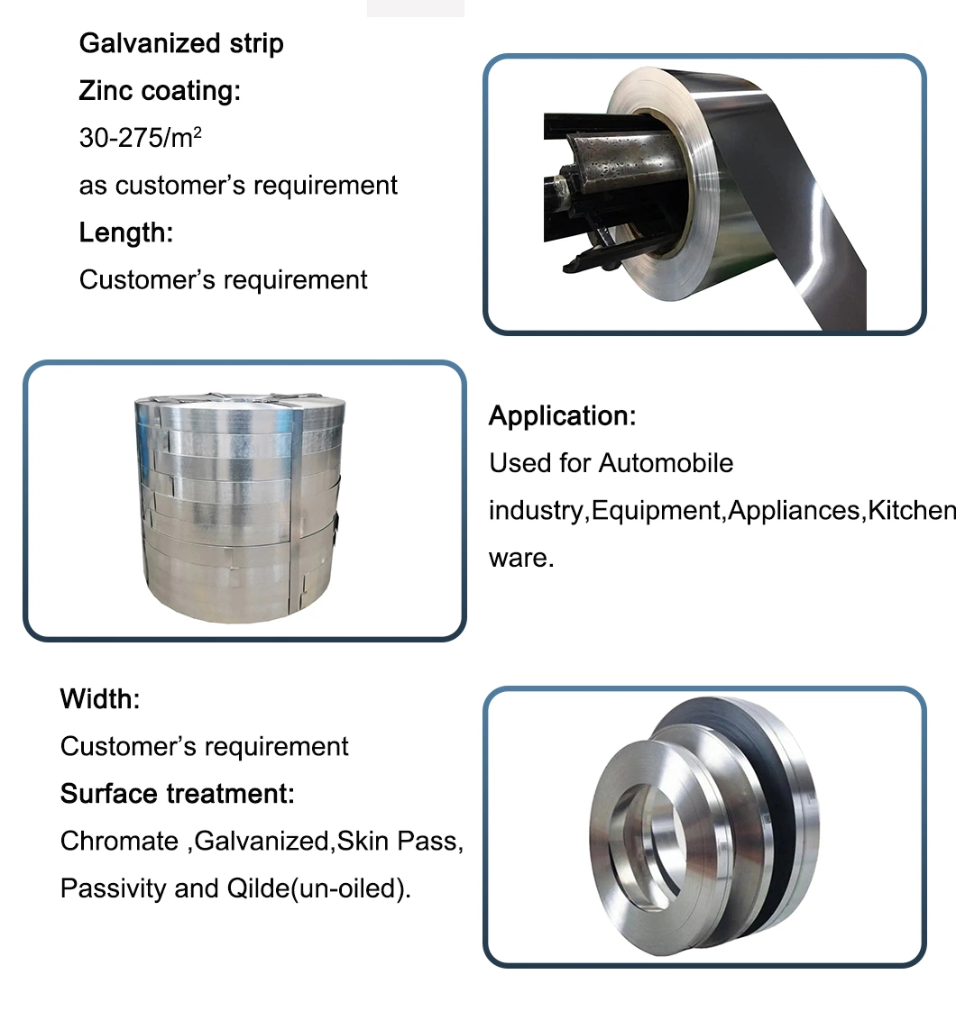 Gi/Zinc Coated Cold Rolled/Hot Dipped Galvanized Steel Coil/Sheet/Plate/Strip